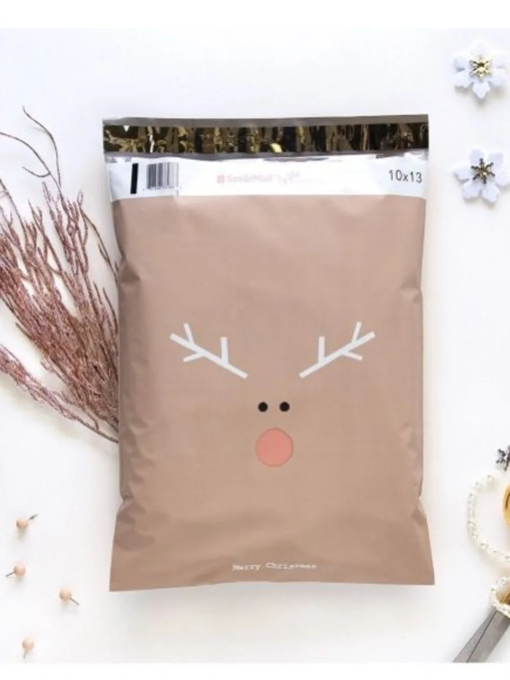 Rudolph Christmas Polymailers - Set of 15 10x13”